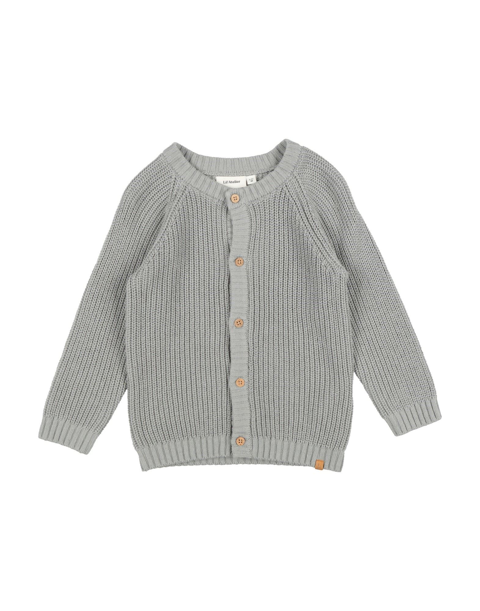 LIL' ATELIER Strickjacke Kinder Grau von LIL' ATELIER