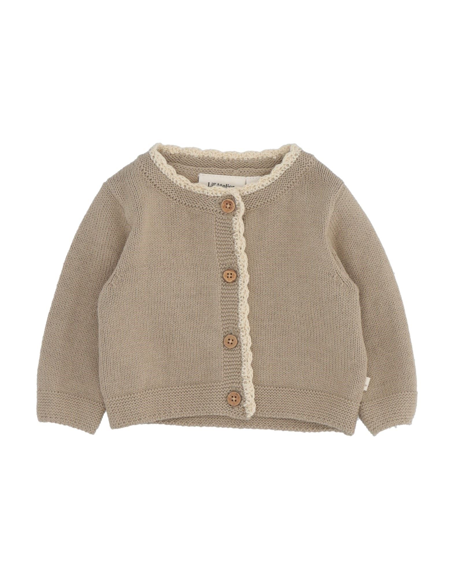 LIL' ATELIER Strickjacke Kinder Khaki von LIL' ATELIER