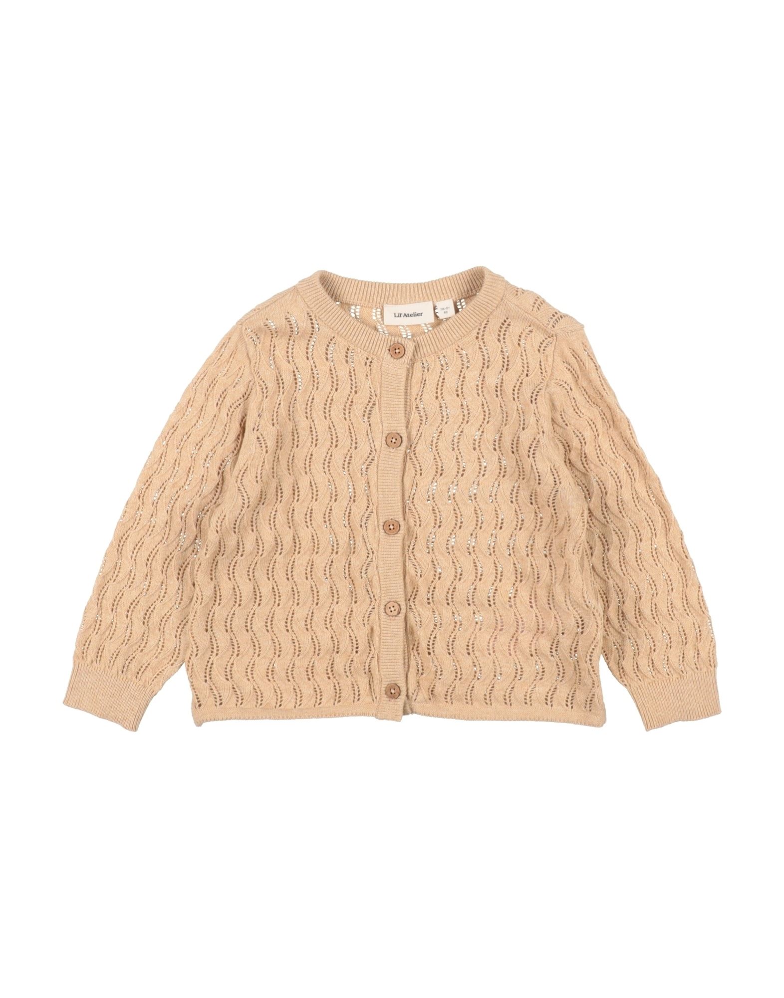 LIL' ATELIER Strickjacke Kinder Sand von LIL' ATELIER