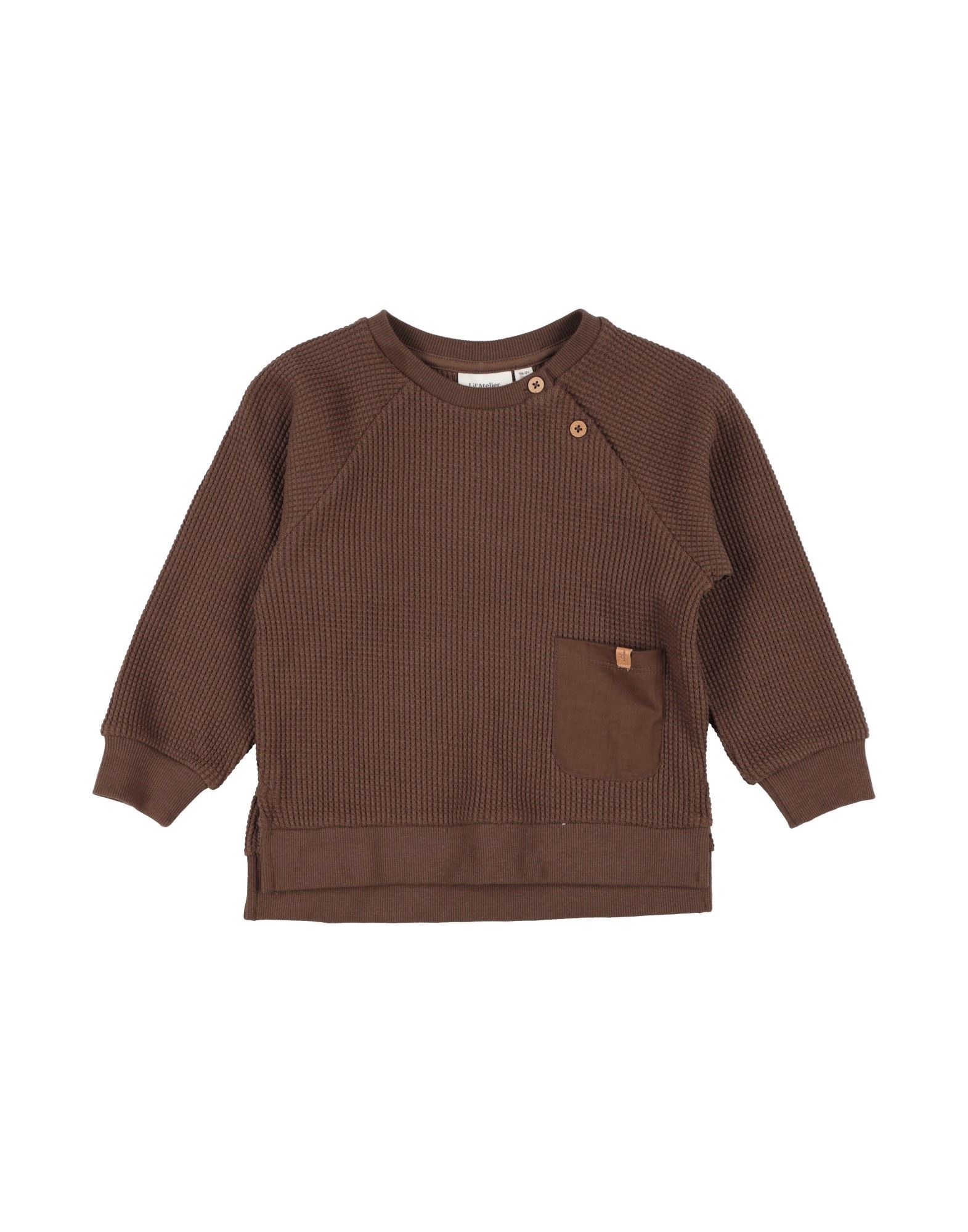 LIL' ATELIER Sweatshirt Kinder Braun von LIL' ATELIER