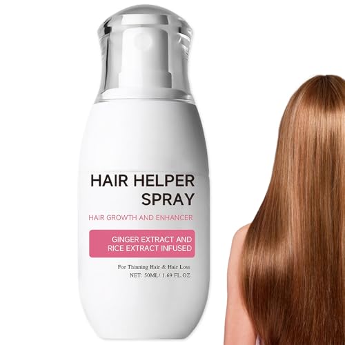 Hair Helper Spray, Hair Revive Haarspray, 50ml Rice Water Spray, Hair Growth Spray, Haarwachstumsspray Für Dünner Werdendes Haar, Haarwachstum Reiswasser Spay, Reiswasser Haare Hair Helper Spray von LILELIG