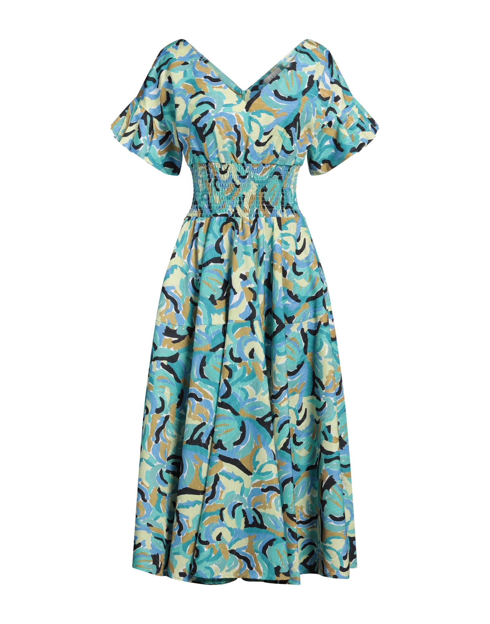 LILI SIDONIO by MOLLY BRACKEN Midi-kleid Damen Säuregrün LILI SIDONIO by MOLLY BRACKEN Midi-kleid Damen Säuregrün von LILI SIDONIO by MOLLY BRACKEN