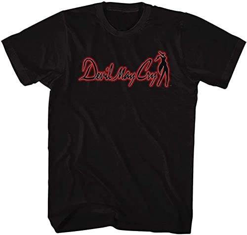 Devil May Cry Mens Dmc Logo T Shirt Color Black T-Shirts & Hemden(XX-Large) von LILI956677