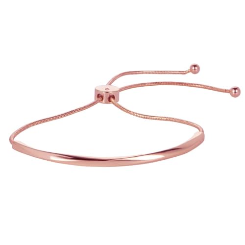 LILIE&WHITE Armband Rosegold Damen Armband mit verstellbarem Design, Allergiefrei & Farbtreu Geschenk für Frauen von LILIE&WHITE