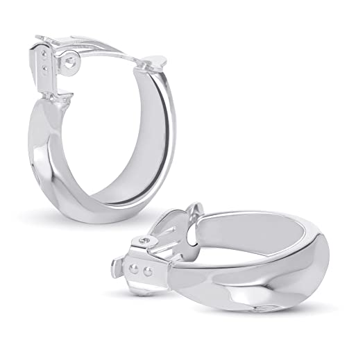 LILIE&WHITE Silberne Ohrclips – Eleganter Ohrschmuck für Damen von LILIE&WHITE