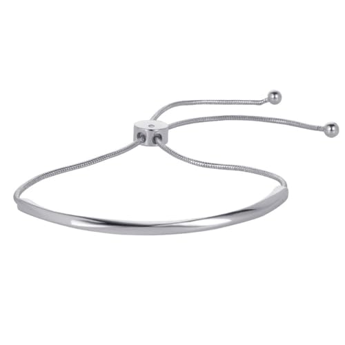 LILIE&WHITE Armband Verstellbares Damen-Armband aus Edelstahl – Elegantes, Minimalistisches Design von LILIE&WHITE