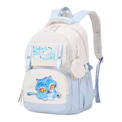 LILIHOT Kinderrucksäcke,Fan Merch Kinderrucksäcke Mädchen Jungen,Leicht Backpack Grafikdruck Rucksack für Kind/Teenager,Hohe Kapazität Schultaschen（C） von LILIHOT