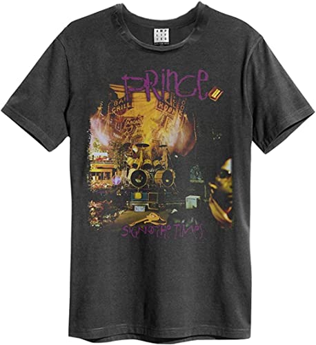 Amplified Clothing Prince 'Sign O The Times' T Shirt T-Shirts & Hemden(Large) von LILININ