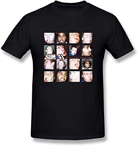 Men's Classic Sum 41 All Killer No Filler Tees Black T-Shirts & Hemden(X-Large) von LILININ