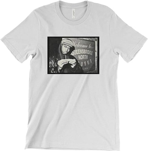 NAS Illmatic T Shirt - One Love It was Written NAS is Like The World is Yours White T-Shirts & Hemden(Medium) von LILININ