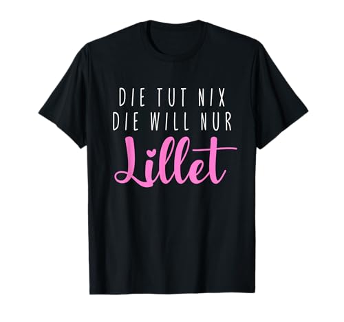 LILLET Liebhaber Sprüche - Lustige Mädelsabend JGA Cocktail-T-Shirt Schwarz Damen Small Cocktail Sommer, Herbst Kurzarm Pull-On 1 Count von LILLET Liebhaber Sprüche - Lustige Mädelsabend JGA