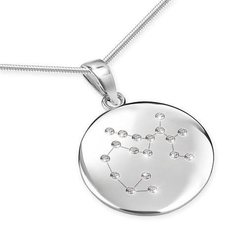 LILLY MARIE Sternzeichen Kette Silber 925 Personalisierte Halskette mit Anhänger Schütze Damen Geschenk für Frauen Weihnachten Geburtstag Valentinstag von LILLY MARIE