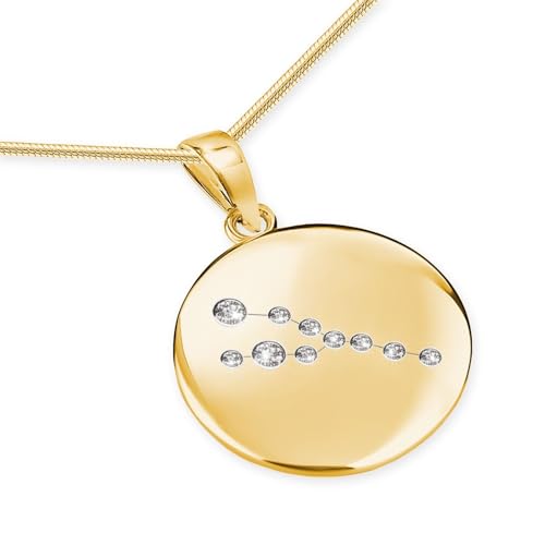 LILLY MARIE Zodiac Kette Stier Aus 925 Silber Mit Vergoldetem Anhänger LILLY MARIE Zodiac Kette Stier Aus 925 Silber Mit Vergoldetem Anhänger von LILLY MARIE