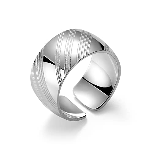 Damen Sterling Silber Ring echt Silber 925 Verstellbare Größe Geschenkverpackung Geschenke von LILLY MARIE