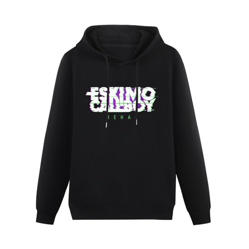 Eskimo Callboy-Rehab Glitched Logo Mens Hoodies Pullover Sweatshirs Heavyweight Hooded Size XXL von LILOCKFRESH