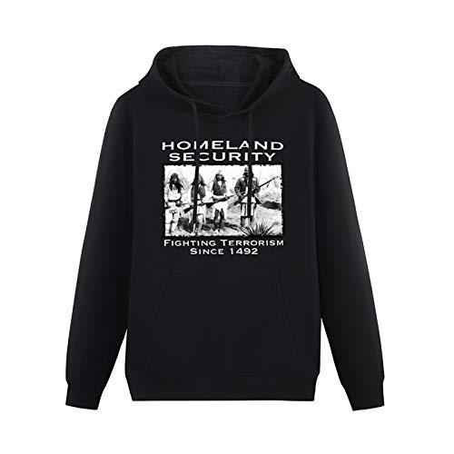 LILOCKFRESH Sweatshirt Hoodie Homeland Security Fighting Terrorism Since 1492 Mens Hooded with Drawstring Pockets Size L LILOCKFRESH Sweatshirt Hoodie Homeland Security Fighting Terrorism Since 1492 Mens Hooded with Drawstring Pockets Size L von LILOCKFRESH