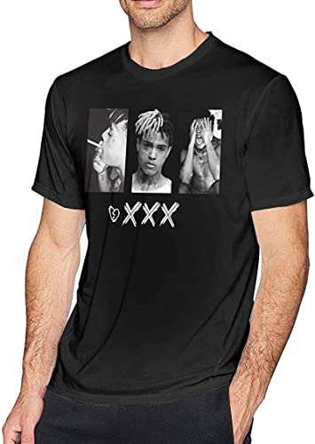 Xxxtentaction Men's Short-Sleeved Casual T-Shirt Black S Xxxtentaction Men's Short-Sleeved Casual T-Shirt Black S von LILONG