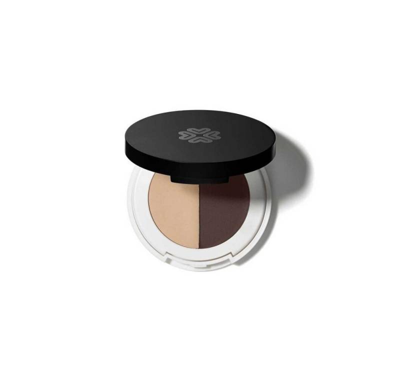 LILY LOLO Augenbrauen-Stift Duo Sombra Ojos Compacto Medium von LILY LOLO