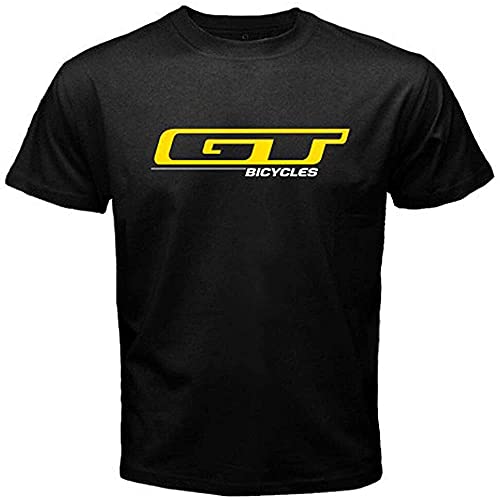 LIMENGDA Mens Gt Bicycles Bike Logo Men's Black T-Shirt Black L von LIMENGDA