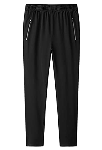 LIMILI Plus größe männer Casual Joggers Sport Hosen lose Fitness streambekleidung Laufhose Trainingshose schweißhosen-4._9XL. von LIMILI