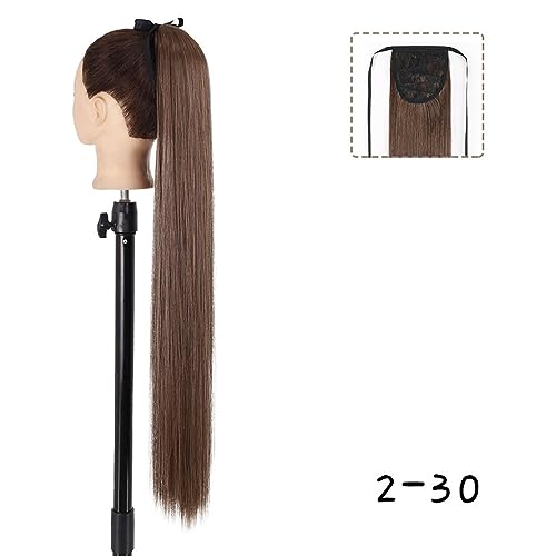 Haarknoten 1 Packung synthetischer Dutt, langer, gerader Dutt, Haarteile, Haarband, Dutt, Krallenclip, Pferdeschwanz, Haarverlängerungen, Perücken for Frauen Haarknoten Haarteil (Color : 12, Size : von LIMKOO