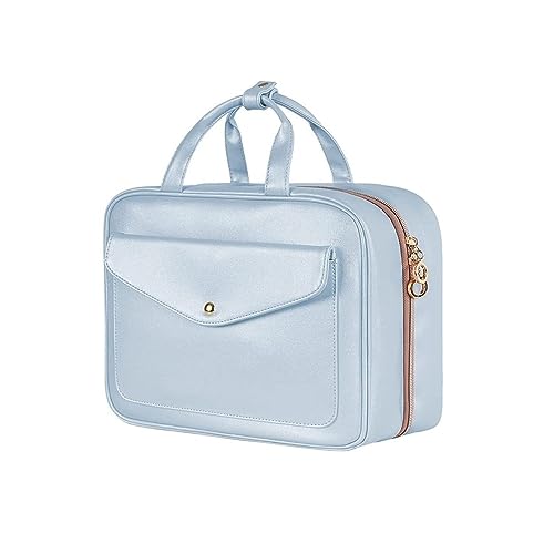 Kosmetik-Organizer Kreative Kosmetiktasche, niedliche Kulturtasche, tragbare Damen-Kosmetiktasche, Aufbewahrung, Kulturset, Reise-Aufbewahrungstasche Make-up-Aufbewahrungsbox (Color : C) von LIMKOO