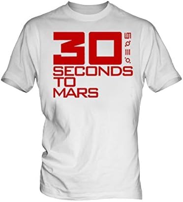 30 Seconds to Mars 1 Men's White T Shirt Hemden(XX-Large) von LIN50YIIY