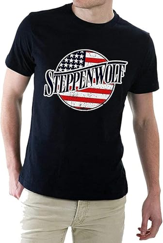 Steppenwolf Band Legacy Series Men's T Shirt Hemden(XX-Large) von LIN50YIIY