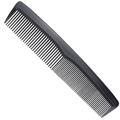 1 Stücke Styling Kamm Männer Multifunktionaler,Bruchfester Premium Grobzinkiger Carbon Kamm,Antistatischer Haar Kamm Friseur zum Haare Schneiden,Hair Comb Kamm 19cm Breiter Zahnkamm+Feine Zahnung 1 Stücke Styling Kamm Männer Multifunktionaler,Bruchfester Premium Grobzinkiger Carbon Kamm,Antistatischer Haar Kamm Friseur zum Haare Schneiden,Hair Comb Kamm 19cm Breiter Zahnkamm+Feine Zahnung von LINAERSHAO