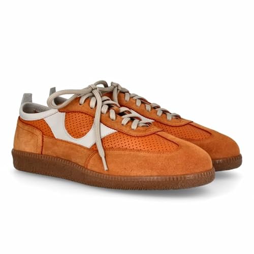 Lince Bequeme Schnürsenkel, Gummisohle, Gel-Einlegesohle, V Samba, hergestellt in Spanien, orange, 39 EU von LINCE
