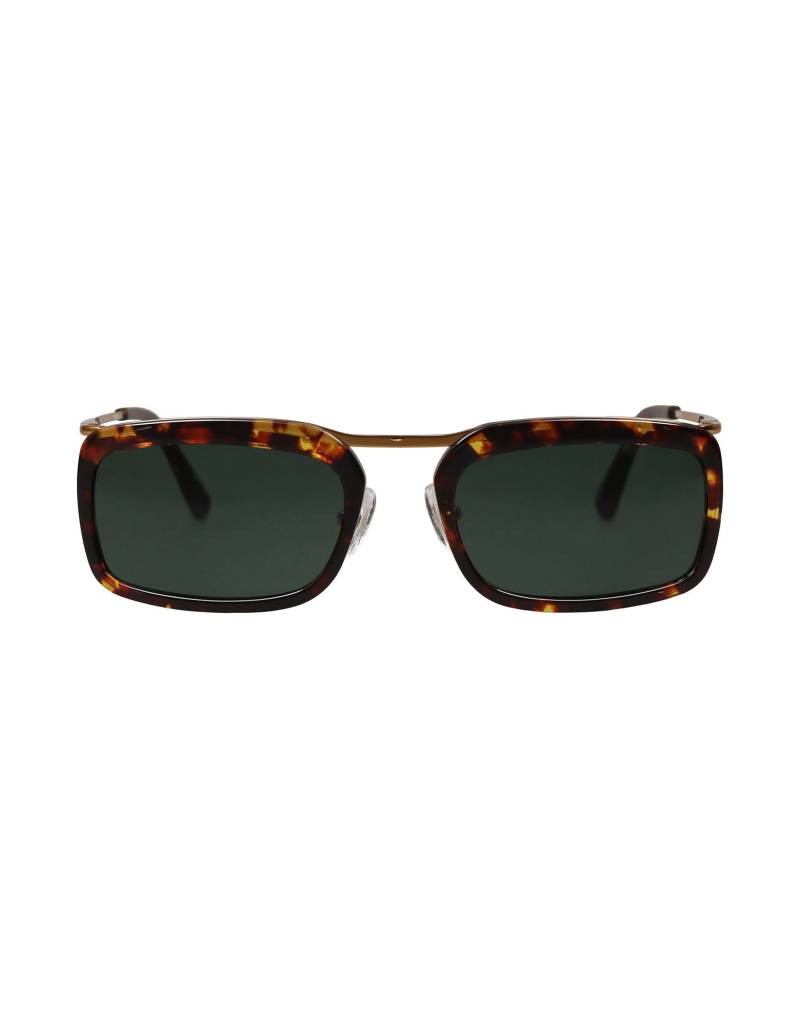 LINDA FARROW x DRIES VAN NOTEN Sonnenbrille Damen Braun von LINDA FARROW x DRIES VAN NOTEN
