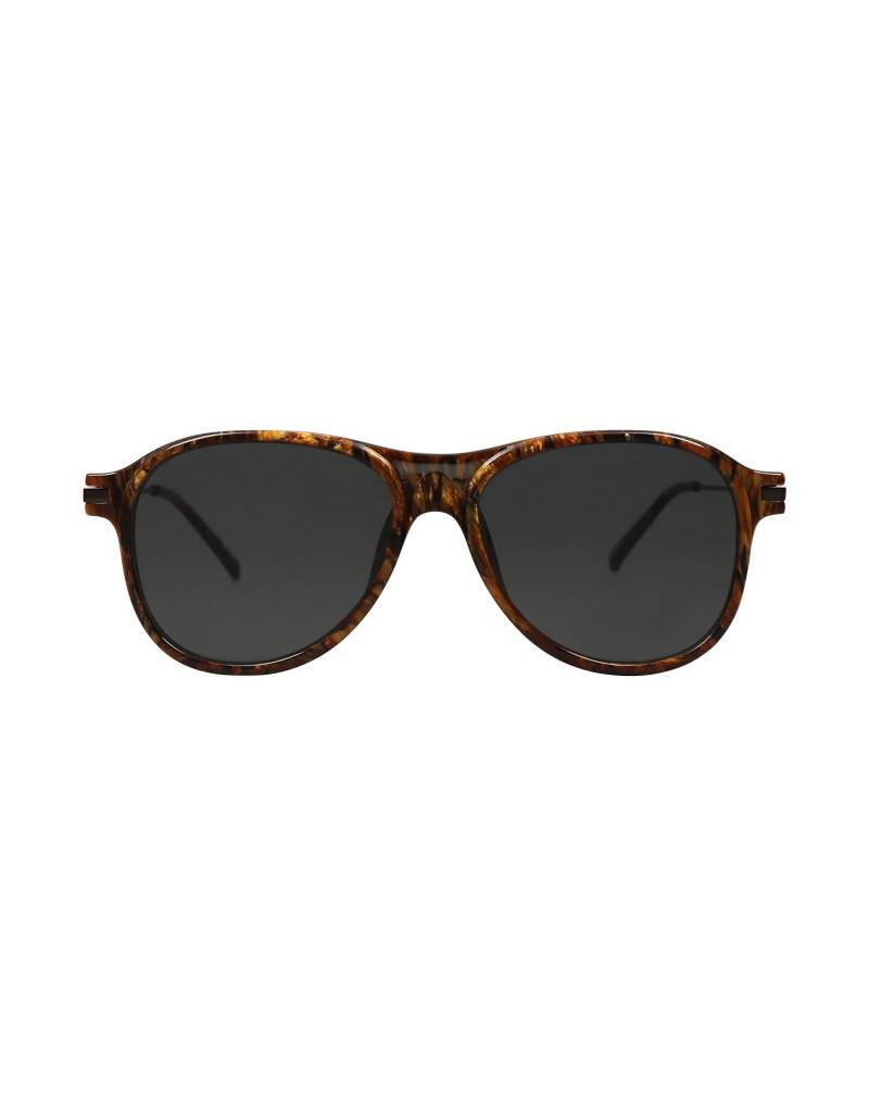 LINDA FARROW x DRIES VAN NOTEN Sonnenbrille Damen Braun von LINDA FARROW x DRIES VAN NOTEN