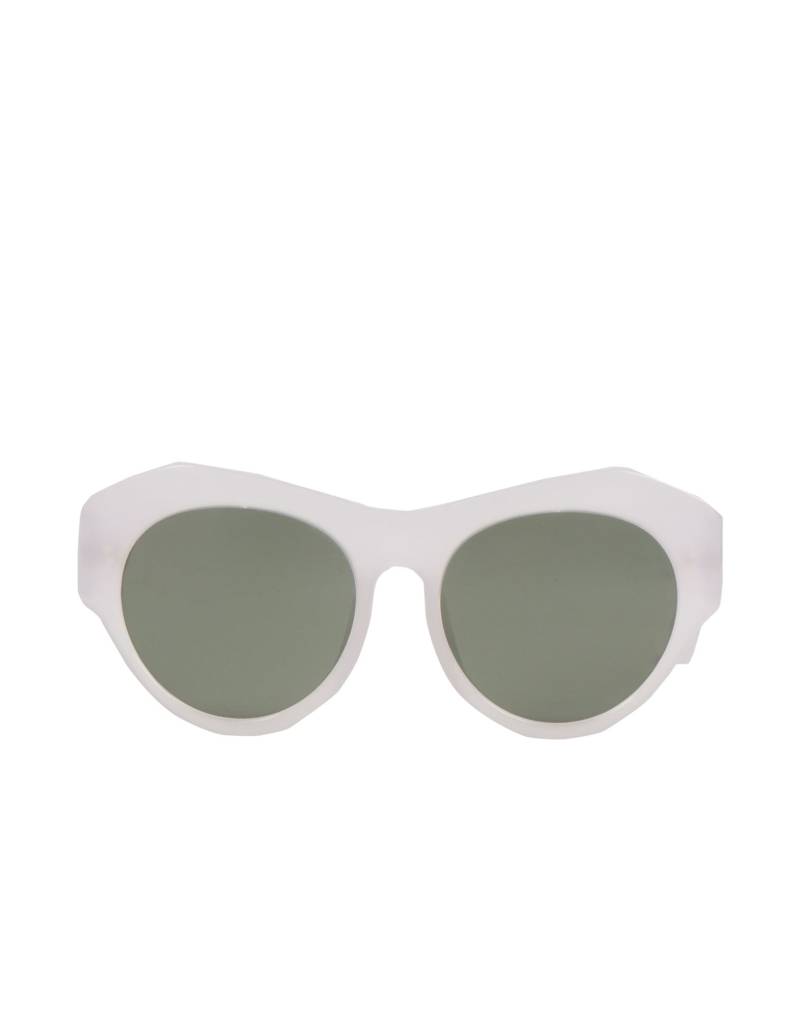 LINDA FARROW x DRIES VAN NOTEN Sonnenbrille Damen Hellgrau von LINDA FARROW x DRIES VAN NOTEN