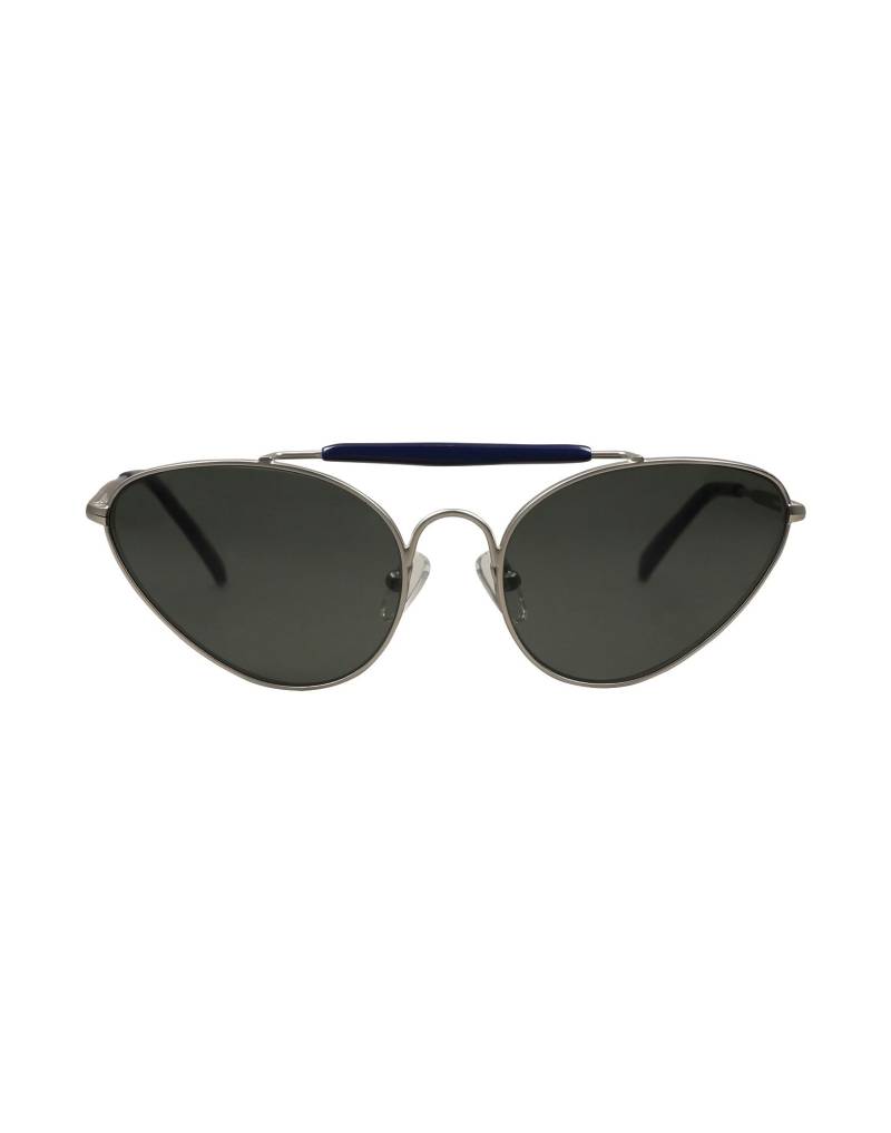 LINDA FARROW x DRIES VAN NOTEN Sonnenbrille Damen Silber von LINDA FARROW x DRIES VAN NOTEN
