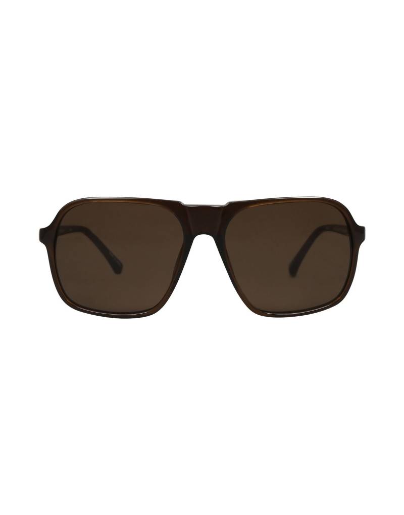 LINDA FARROW x DRIES VAN NOTEN Sonnenbrille Unisex Schokobraun von LINDA FARROW x DRIES VAN NOTEN