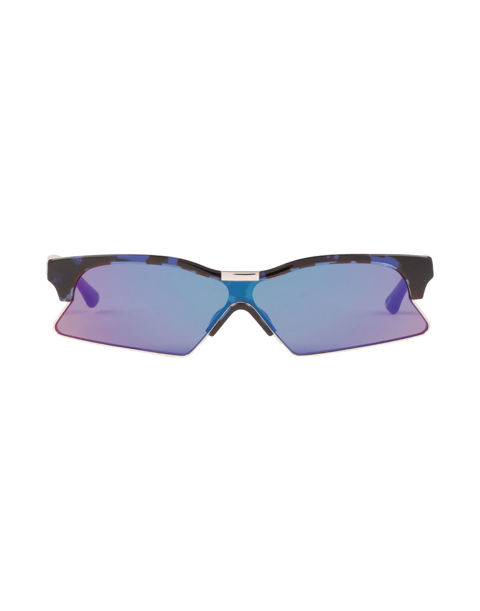 LINDA FARROW x MARCELO BURLON Sonnenbrille Damen Blau von LINDA FARROW x MARCELO BURLON