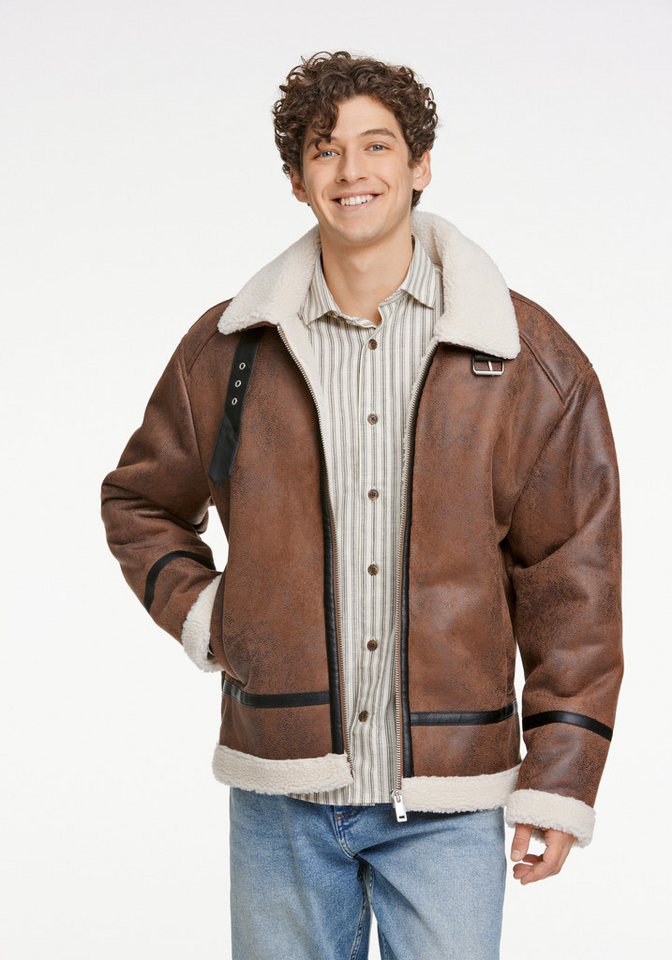 LINDBERGH Fellimitatjacke Lindbergh Casual Jacke von LINDBERGH