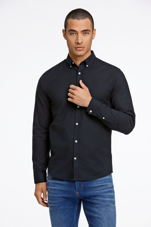 LINDBERGH Langarmhemd mit Button-Down-Kragen LINDBERGH Langarmhemd mit Button-Down-Kragen von LINDBERGH