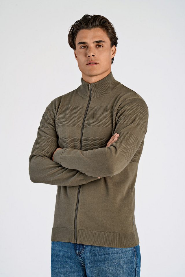 LINDBERGH Strickjacke mit Stehkragen und Reißverschluss von LINDBERGH