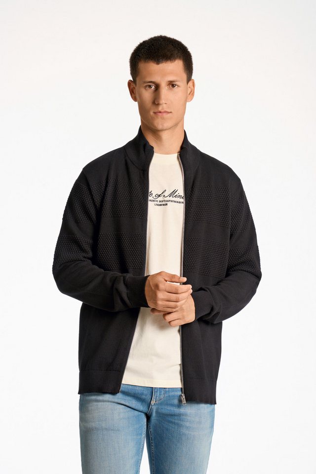 LINDBERGH Strickjacke mit Stehkragen und Reißverschluss von LINDBERGH