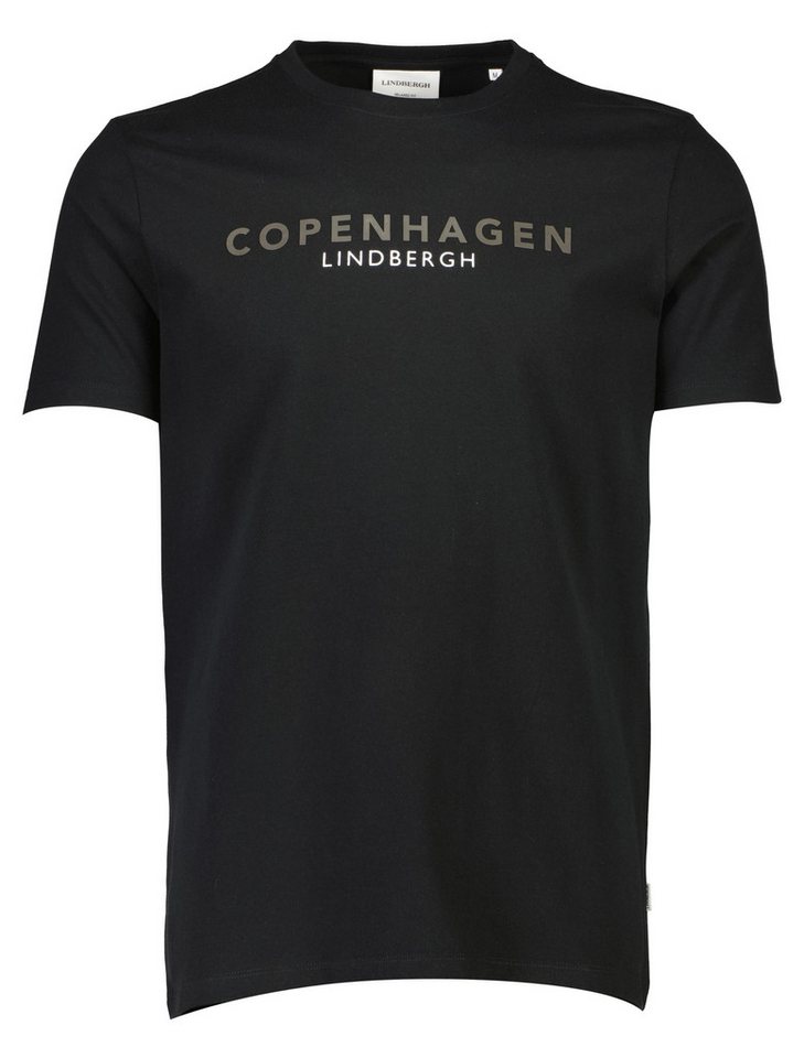 LINDBERGH T-Shirt mit Logo und Rundhalsausschnitt von LINDBERGH