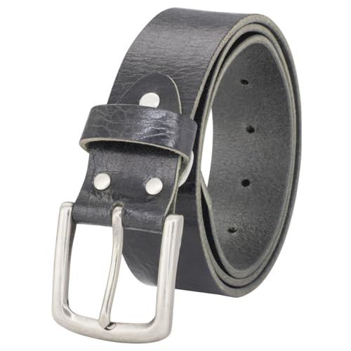 LINDENMANN Gürtel Herren Büffelleder 40 mm schwarz, Farbe/Color:schwarz, Size US/EU:Bundweite 150 cm Gesamtlänge 165 cm W 55 XXXXXL LINDENMANN Gürtel Herren Büffelleder 40 mm schwarz, Farbe/Color:schwarz, Size US/EU:Bundweite 150 cm Gesamtlänge 165 cm W 55 XXXXXL von LINDENMANN