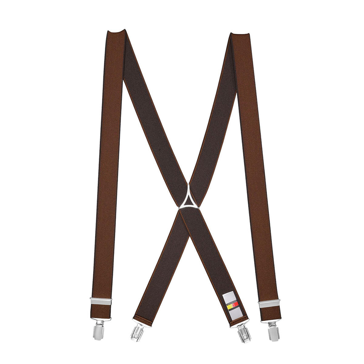 LINDENMANN - Hosenträger LINDENMANN X-Form cognac - Gr. - 120 von LINDENMANN