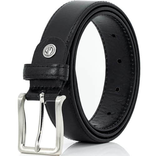 LINDENMANN Gürtel Herren Vollleder 30 mm schwarz, Größe/Size:115 von LINDENMANN