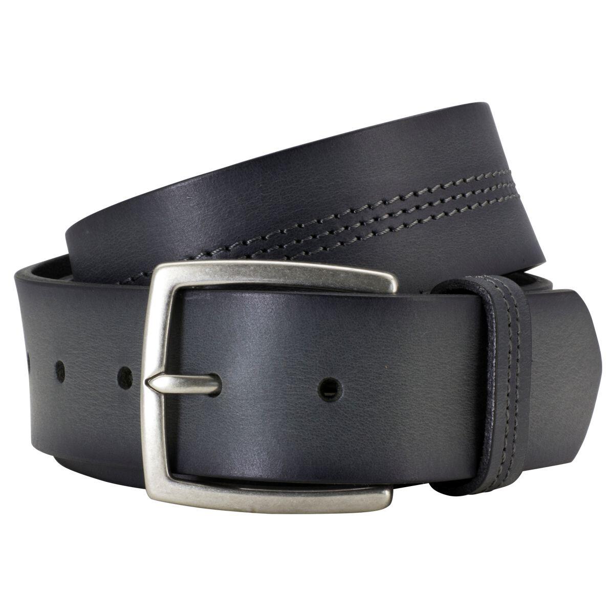 LINDENMANN - Ledergürtel LINDENMANN grau - Gr. - 110 von LINDENMANN