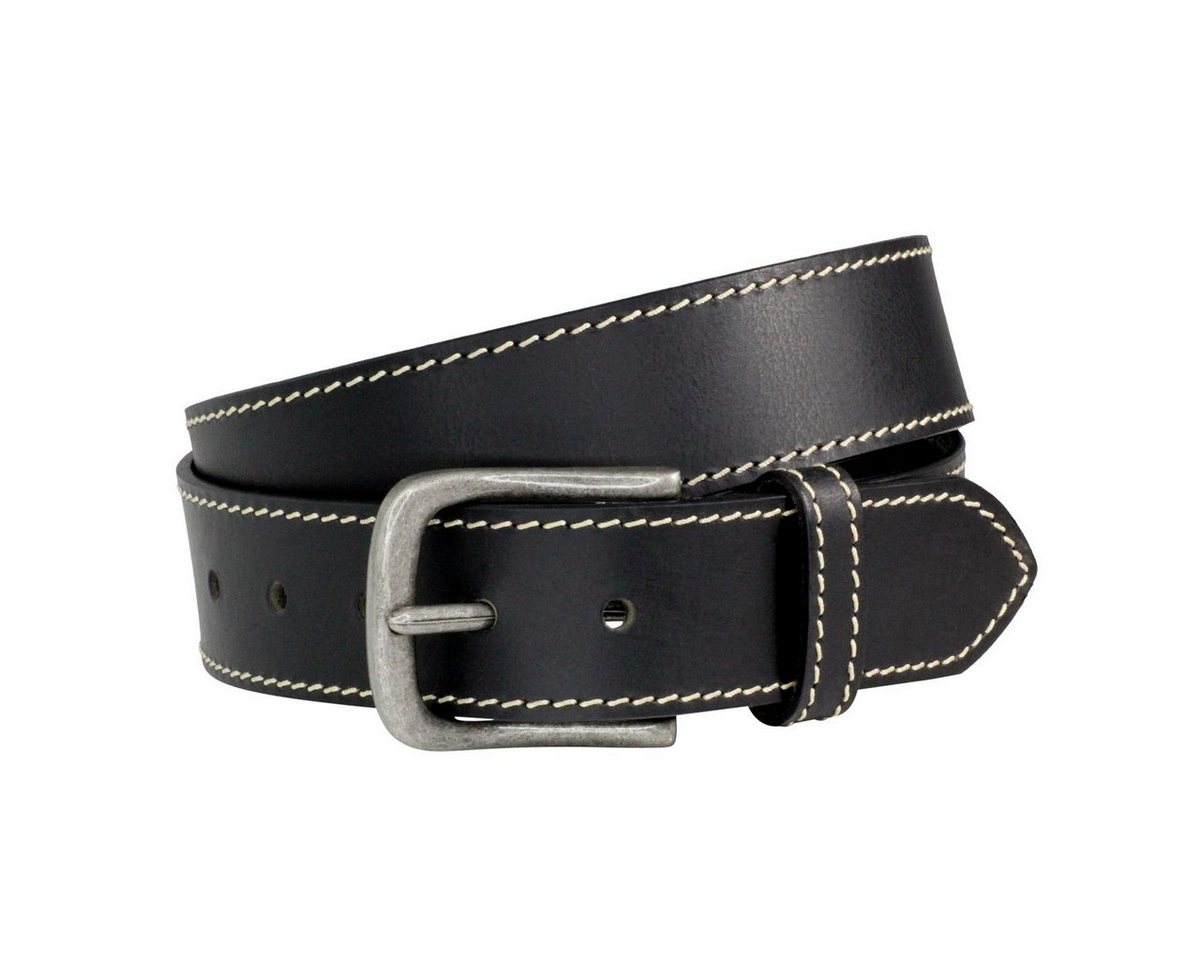 LINDENMANN Ledergürtel Ledergürtel LINDENMANN LM schwarz von LINDENMANN