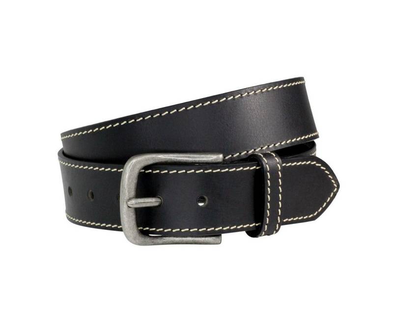 LINDENMANN Ledergürtel Ledergürtel LINDENMANN LM schwarz von LINDENMANN