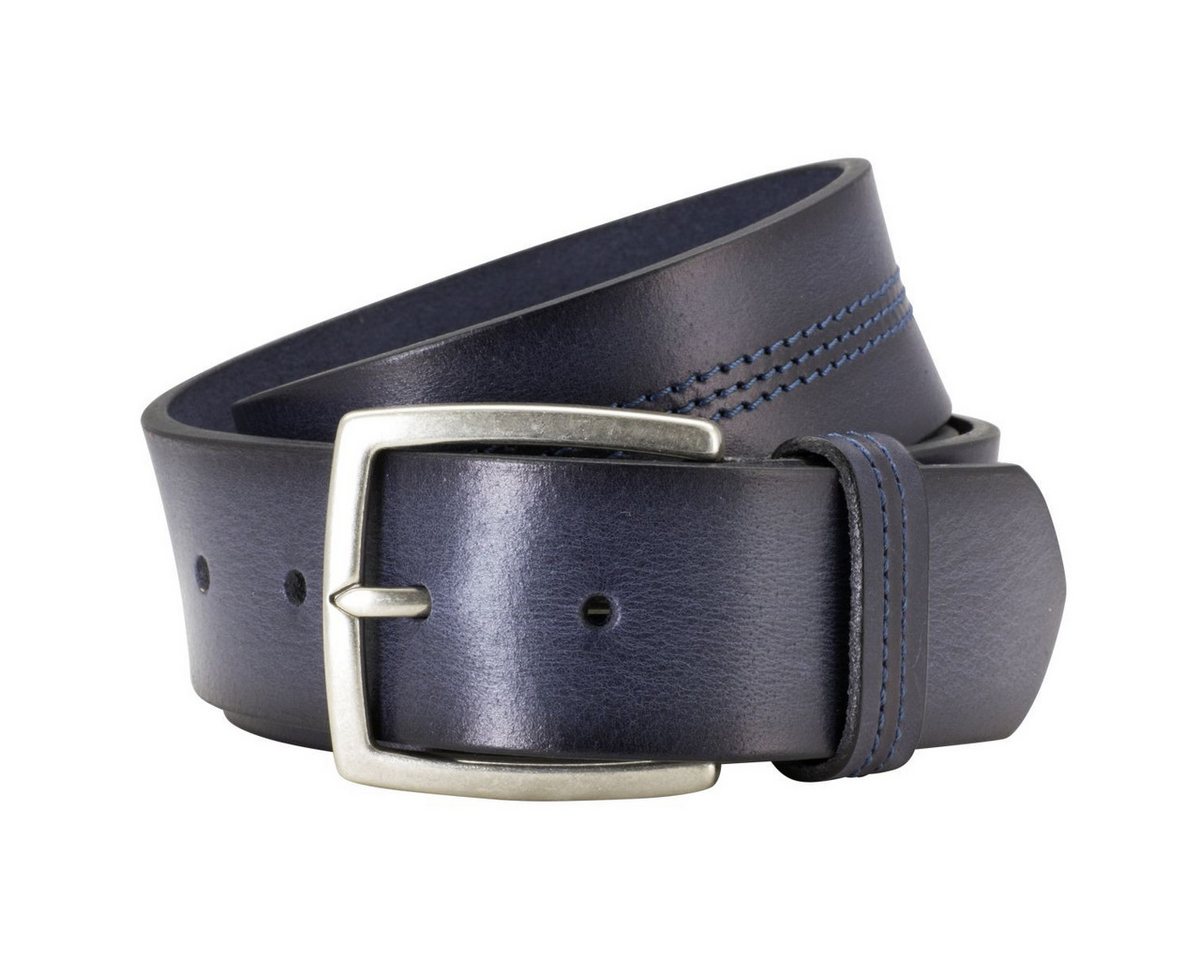 LINDENMANN Ledergürtel Ledergürtel LINDENMANN blau von LINDENMANN