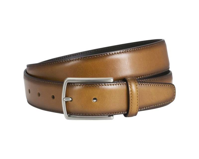 LINDENMANN Ledergürtel - Männer Gürtel 35cm - Businessmode - Casual Gürtel von LINDENMANN