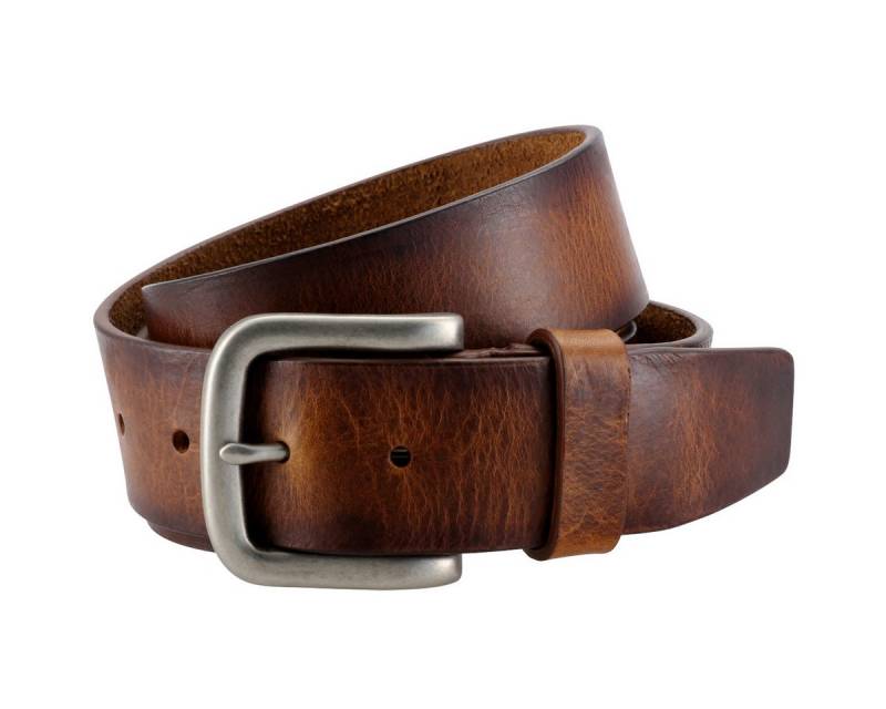 LINDENMANN Ledergürtel - klassischer Ledergürtel 40mm - Herren Gürtel - Männergürtel von LINDENMANN